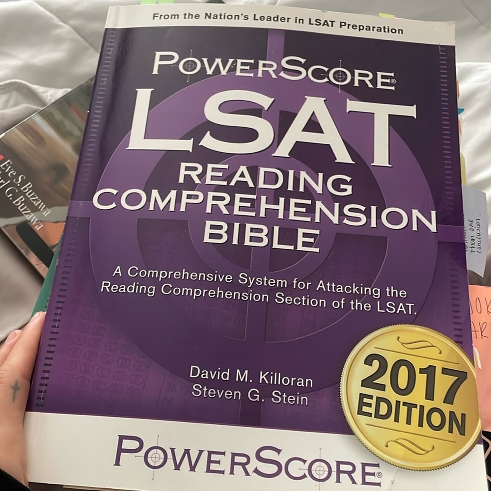 Powerscore LSAT reading comprehension bible